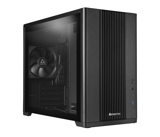 CHIEFTEC BX-10B-OP Mini Tower Czarna - 1336280 - zdjęcie